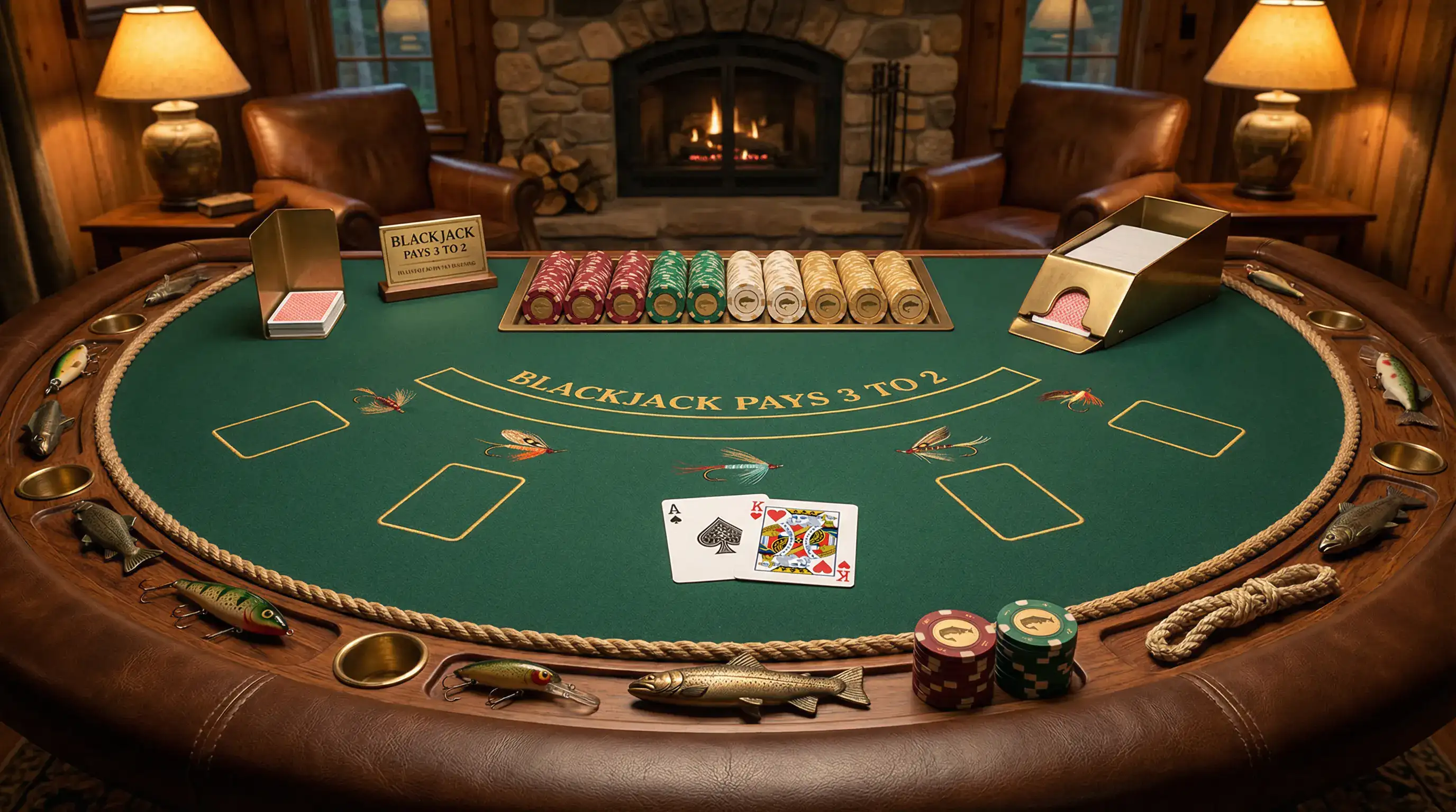 Mesa de Blackjack elegante no superbet entrar